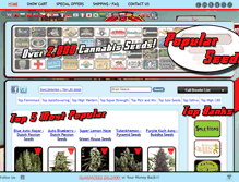 Tablet Screenshot of popularseeds.com